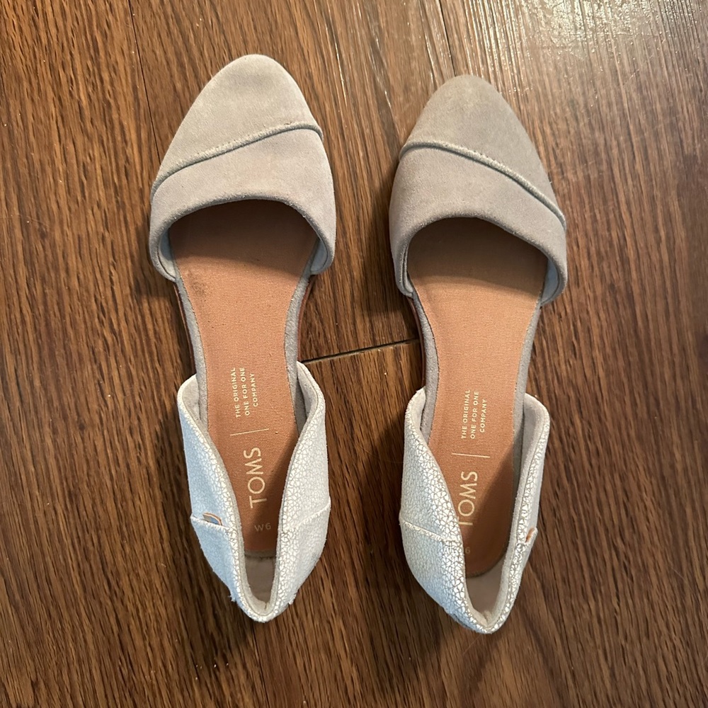 Toms jutti d’orsay flats